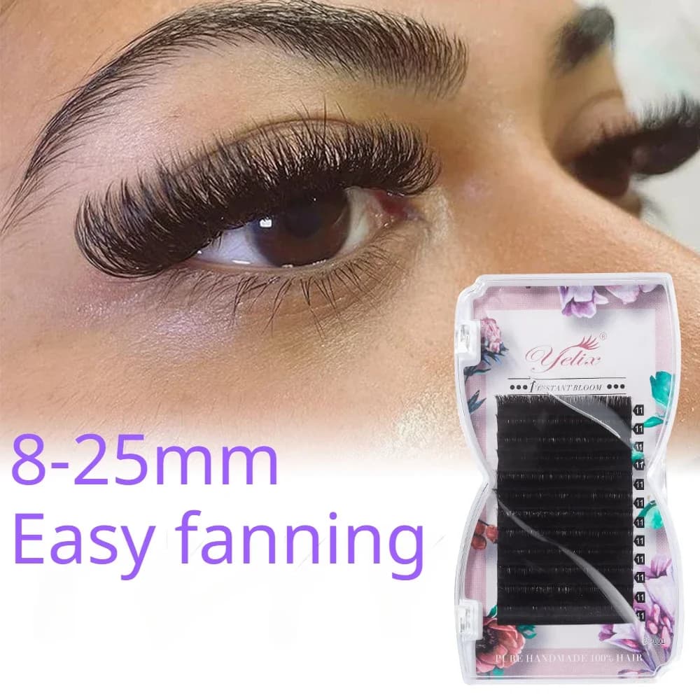Мигли за лесно разгръщане (Easy Fanning), 0.07mm, 8-25mm